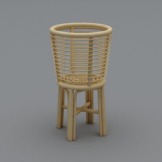 Woven Chair 3D Model for Modern Design