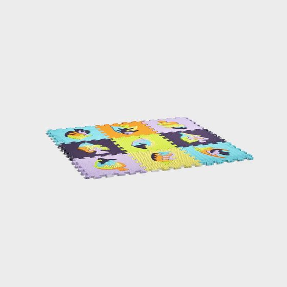 Colorful Ocean-Themed 3D Floor Puzzle Model