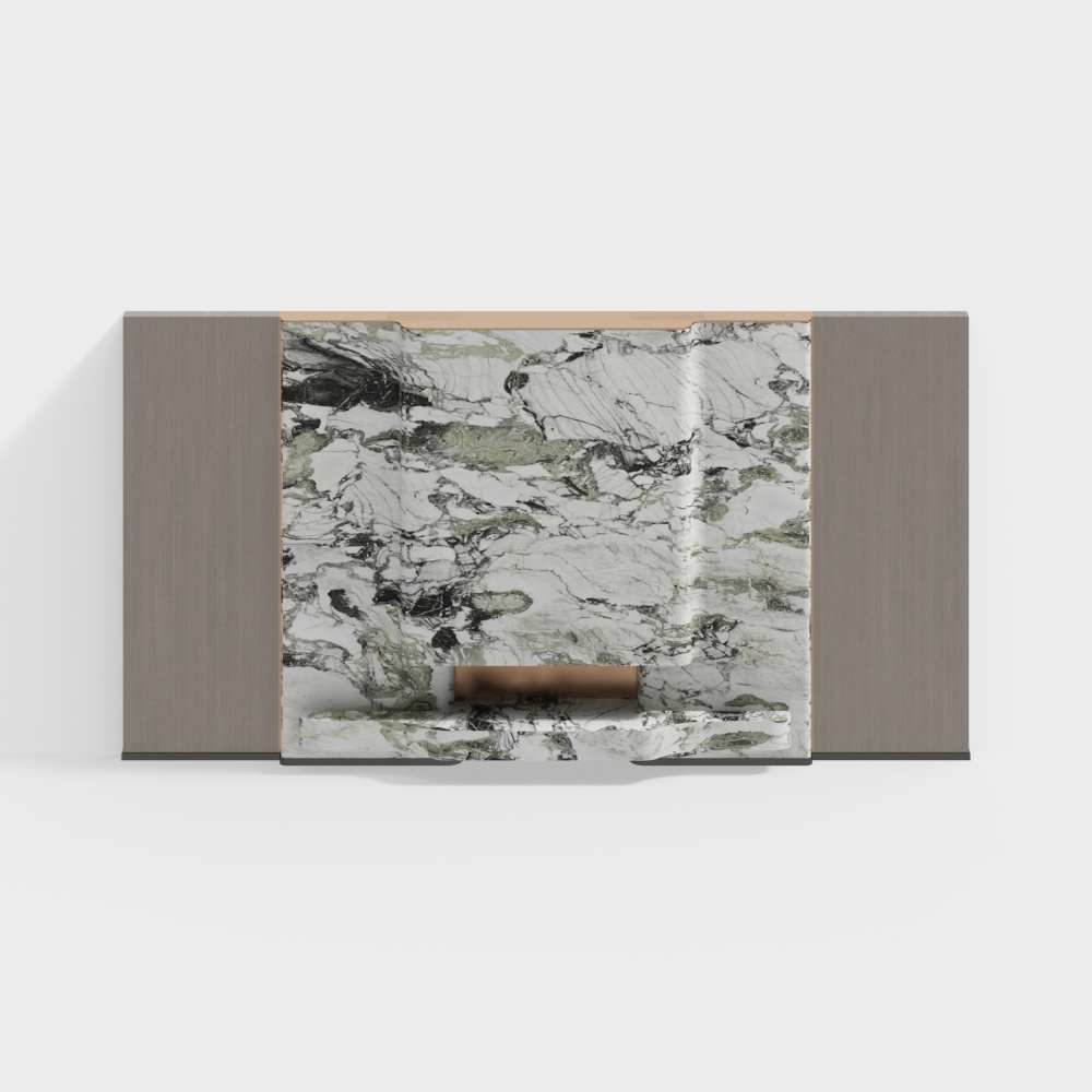 Chinesische Stil TV-Hintergrundwand