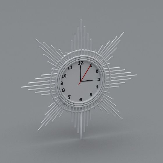 Sunlight Clock 3D model for Creative Projects
