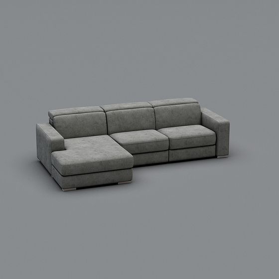 Urban Comfort Sofa 3D model