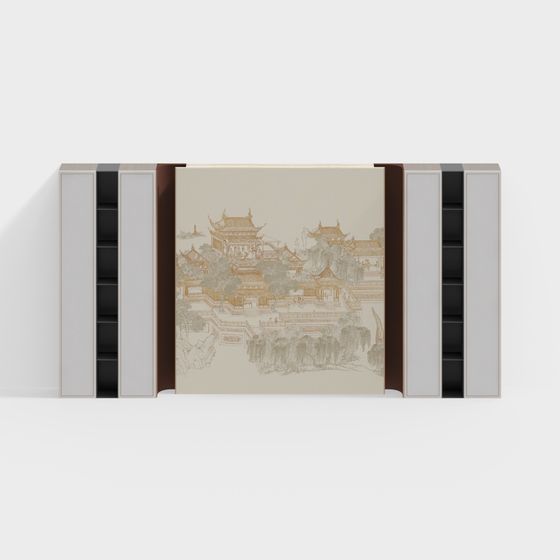 Eastern Garden 3D model