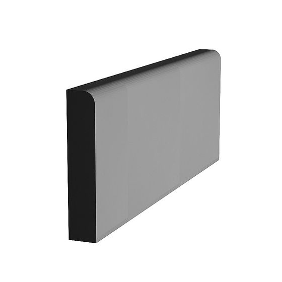 Fanini's Black and Gray Skirting Line 3D Model