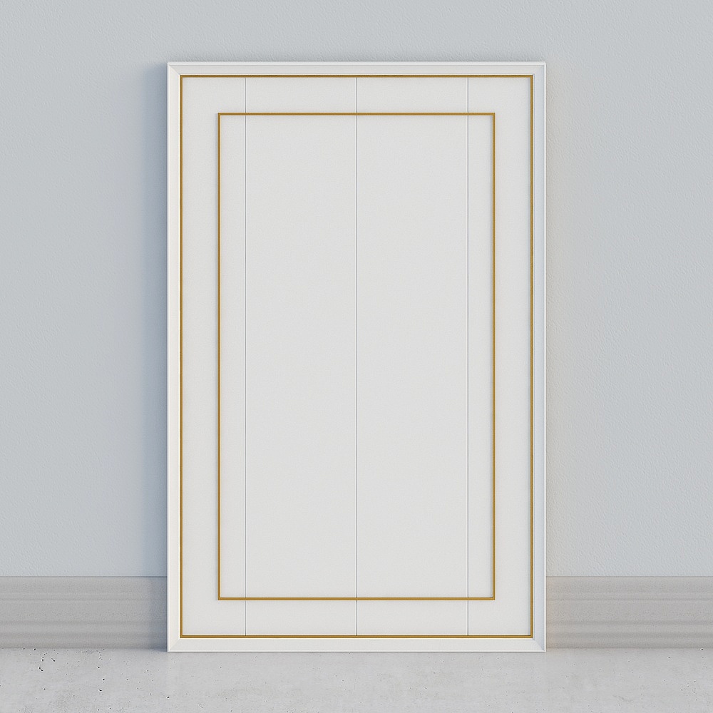 Minimalist Door 3D model