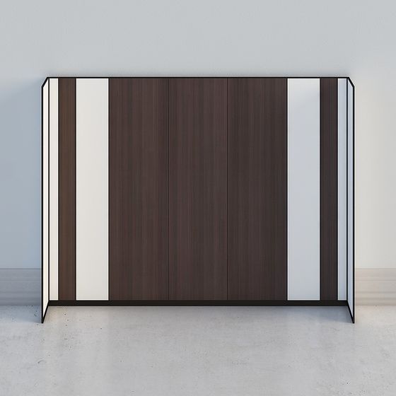 Minimalist Screen 3D Model Design