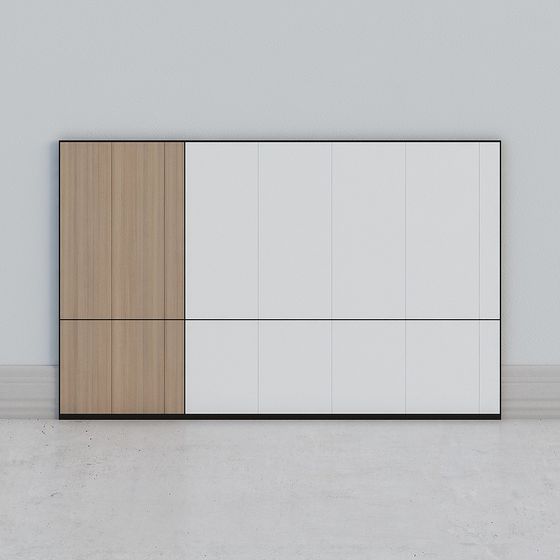 Minimalist Wall Panel 3D model