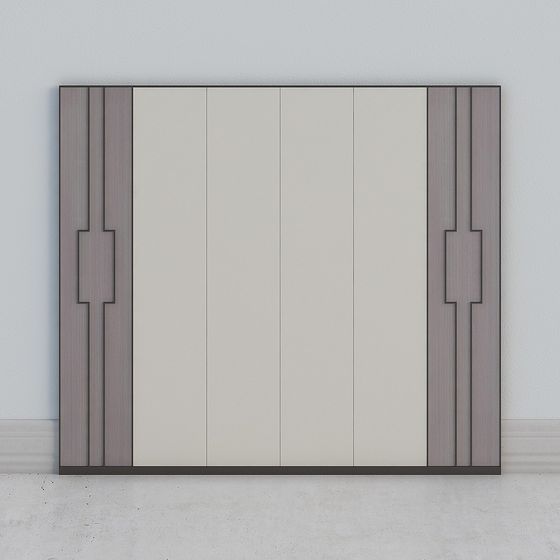 Art Deco Panel Low-Poly High-Detail 3D model