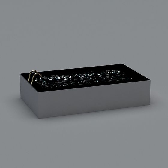 Shattered Glass Vase 3D model