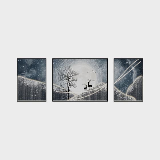 Dreamy Winter Wonderland 3D model Collection