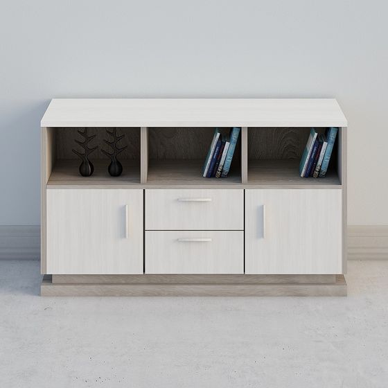 Urban Bookshelf 3D model for Interior Design