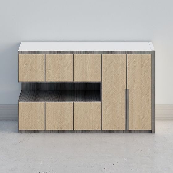 City Window Cabinet 3D model