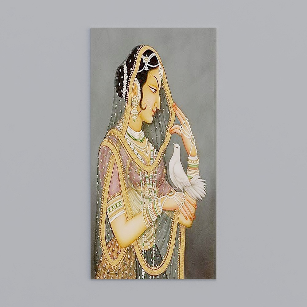 Royal Veiled Beauty 3D model