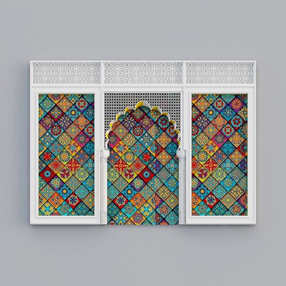 Mosaic Window 3D model