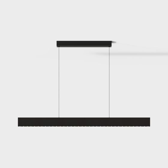 Sleek Minimalist Suspension Light 3D model