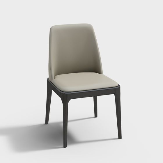 Urban Elegance Chair 3D model for Contemporary Interiors