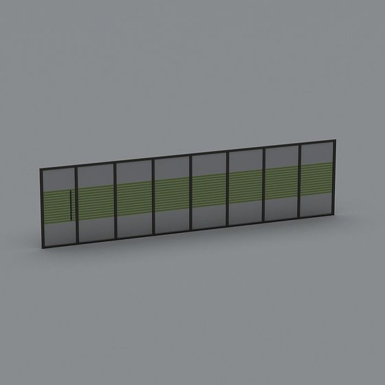 Urban Window Low-Poly 3D model for Creative Projects