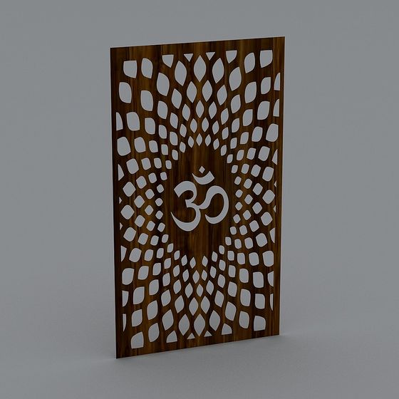 Om Harmony 3D model Screen