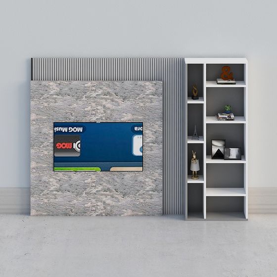 Urban Living Room 3D model