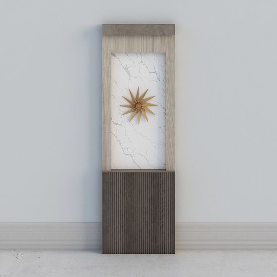 Marble Star Wall Art 3D model