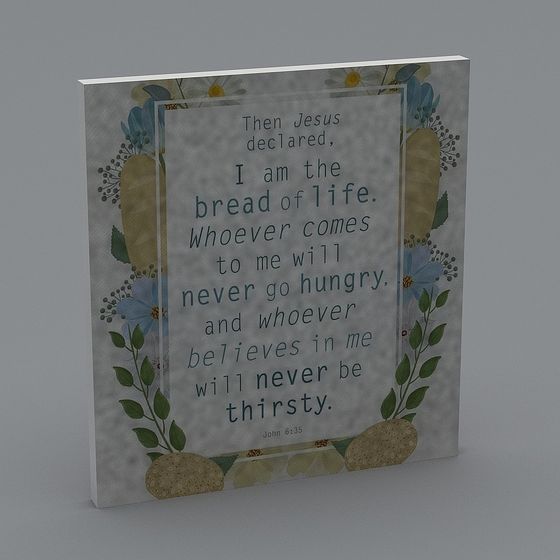 Life's Grain Themed 3D Model