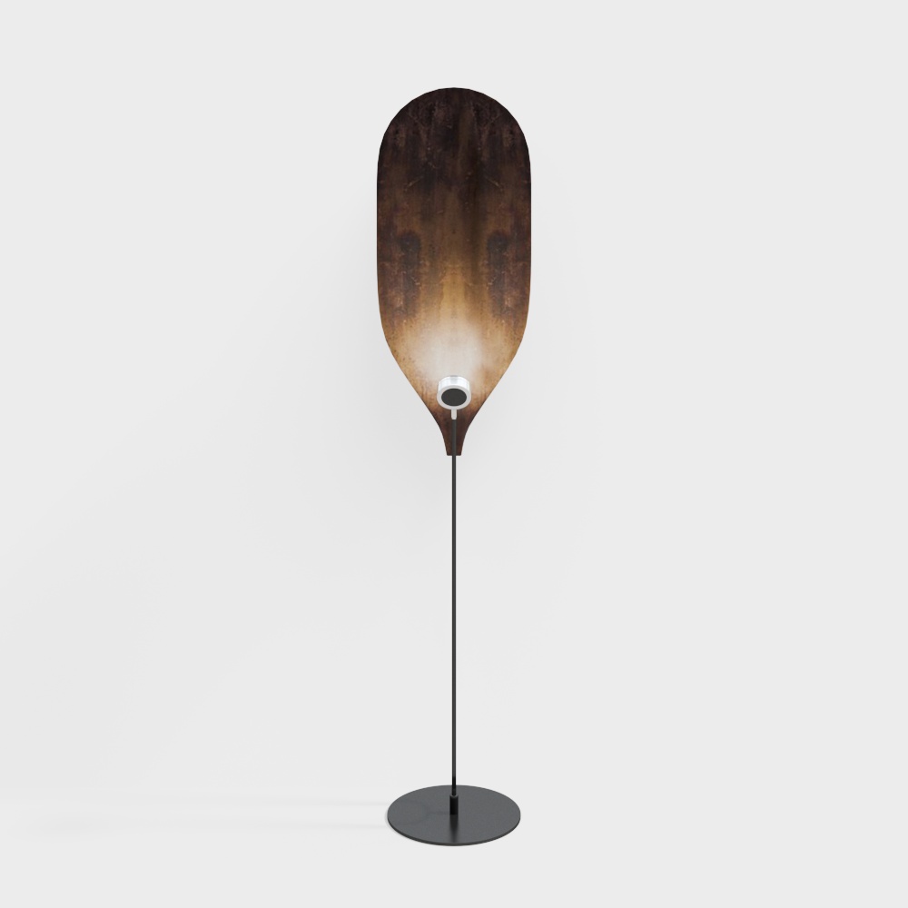 Lampe de sol en couleur de grain de bois KL6801 (2020)
