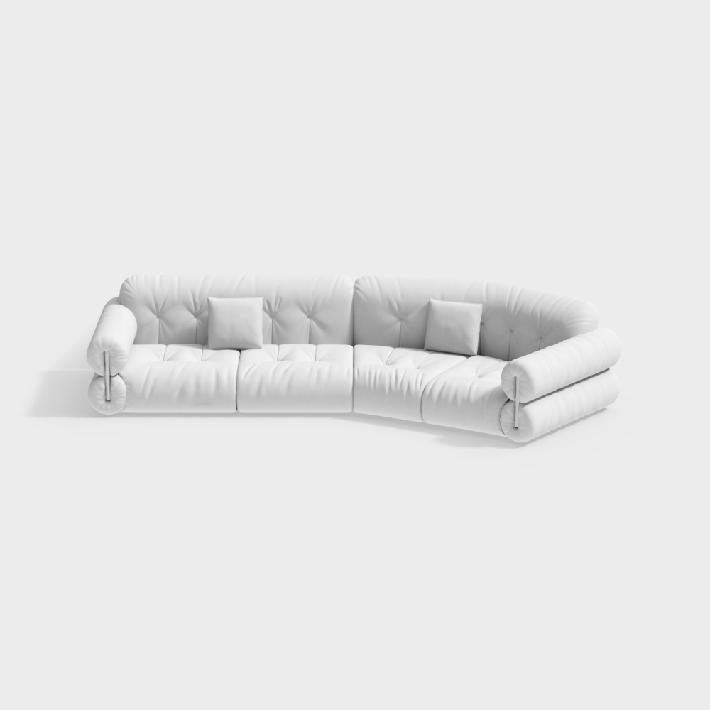 Sofa dài 3,4m + ghế dài - BSNS174 - Rhine
