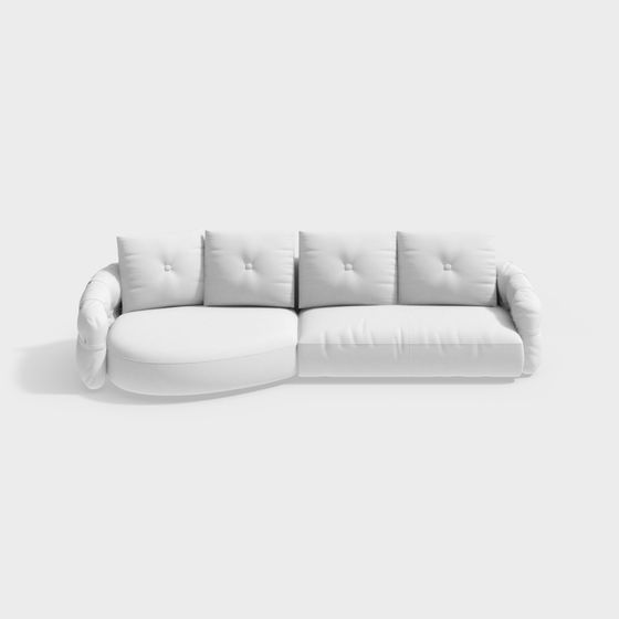 Sofa dài 3,35m + ghế dài-BSNS175-Rhine