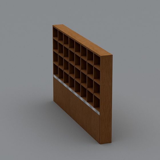 Urban Shelf 3D model for Modern Interiors