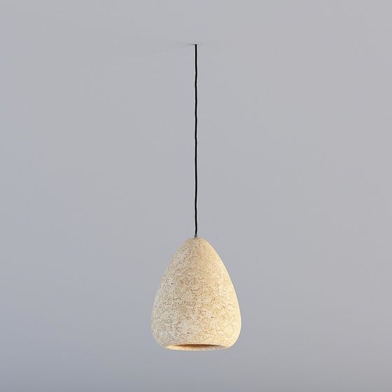 Stylish Cone-Shaped Ceiling Lamp 3D model