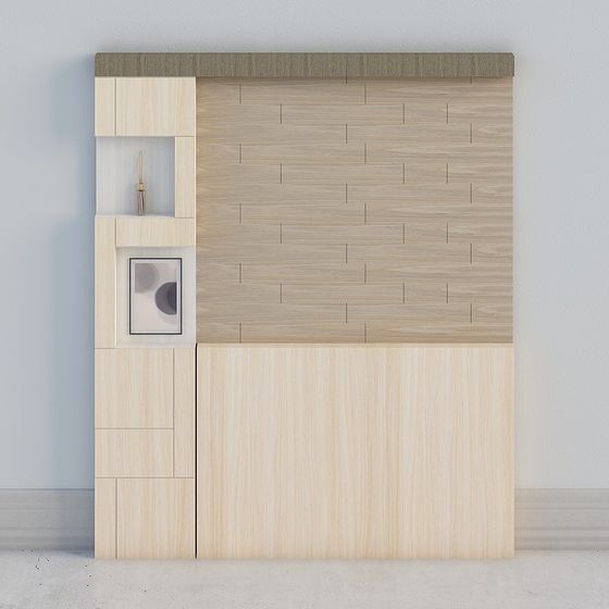 Urban Elegance Wall Panel 3D model for Modern Spaces