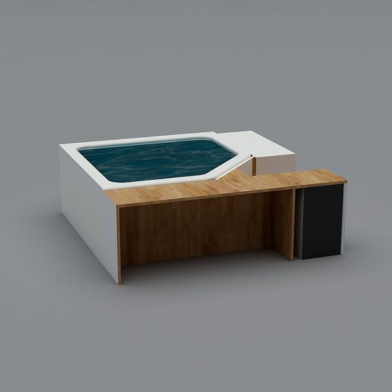 Urban Water Feature Table 3D model