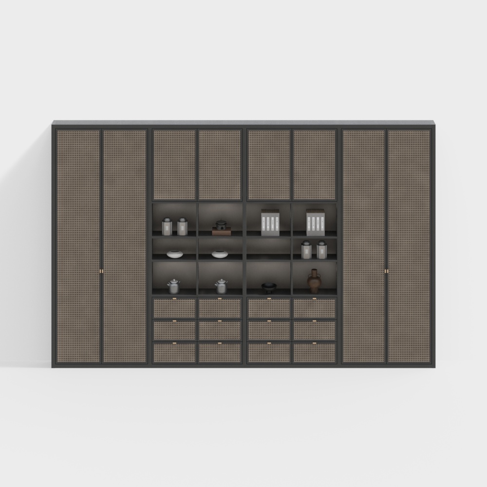 Tủ sách wabi-sabi