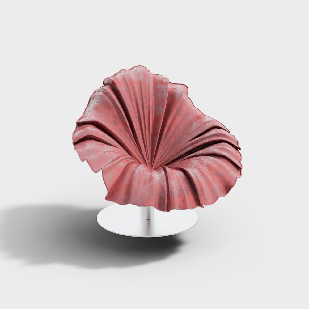 Fan-Shaped Seat 3D model