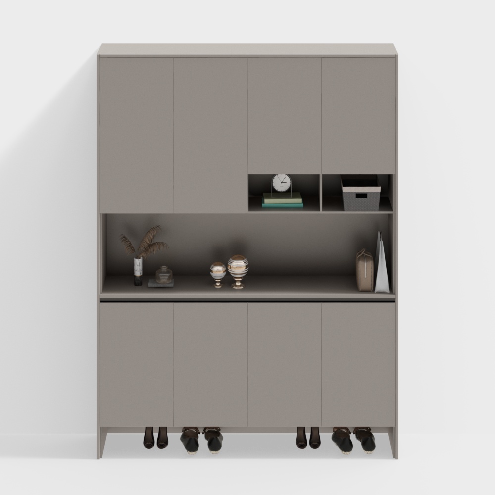 현대적인 신발장