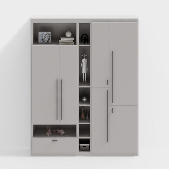 현대적인 신발장