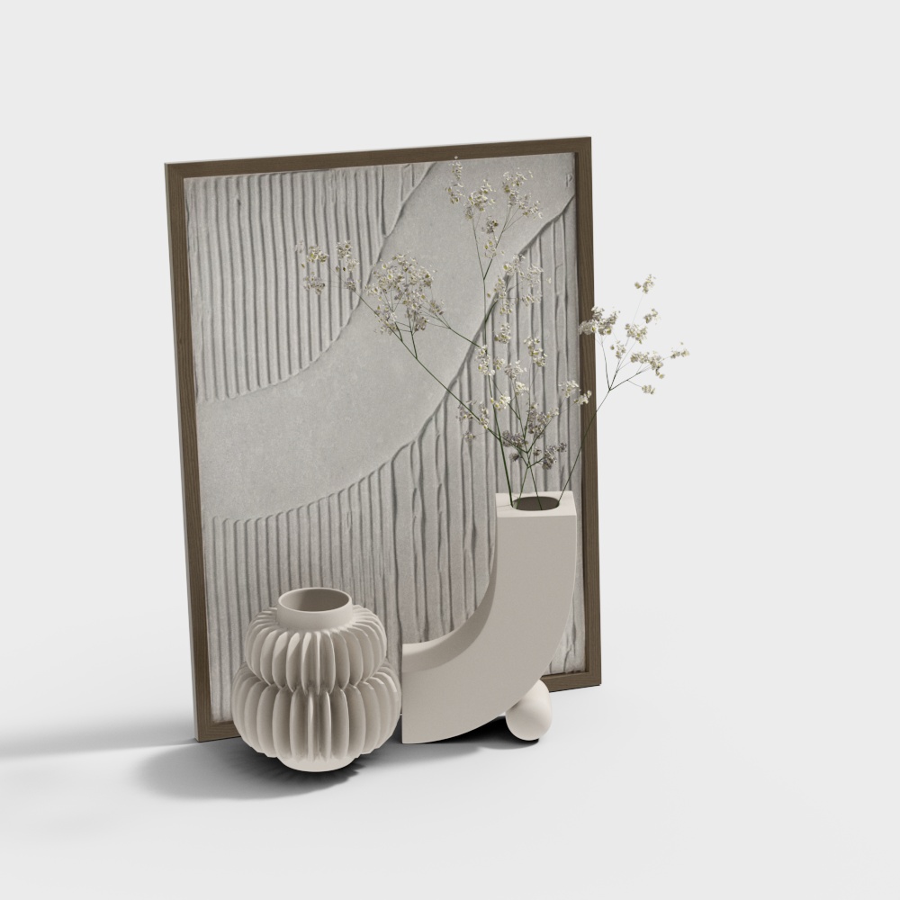 Wabi-sabi-style accessory combination