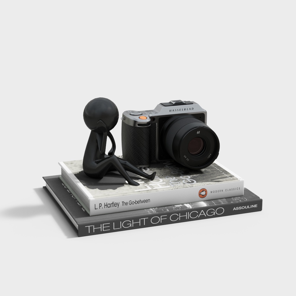 Book ornament combination