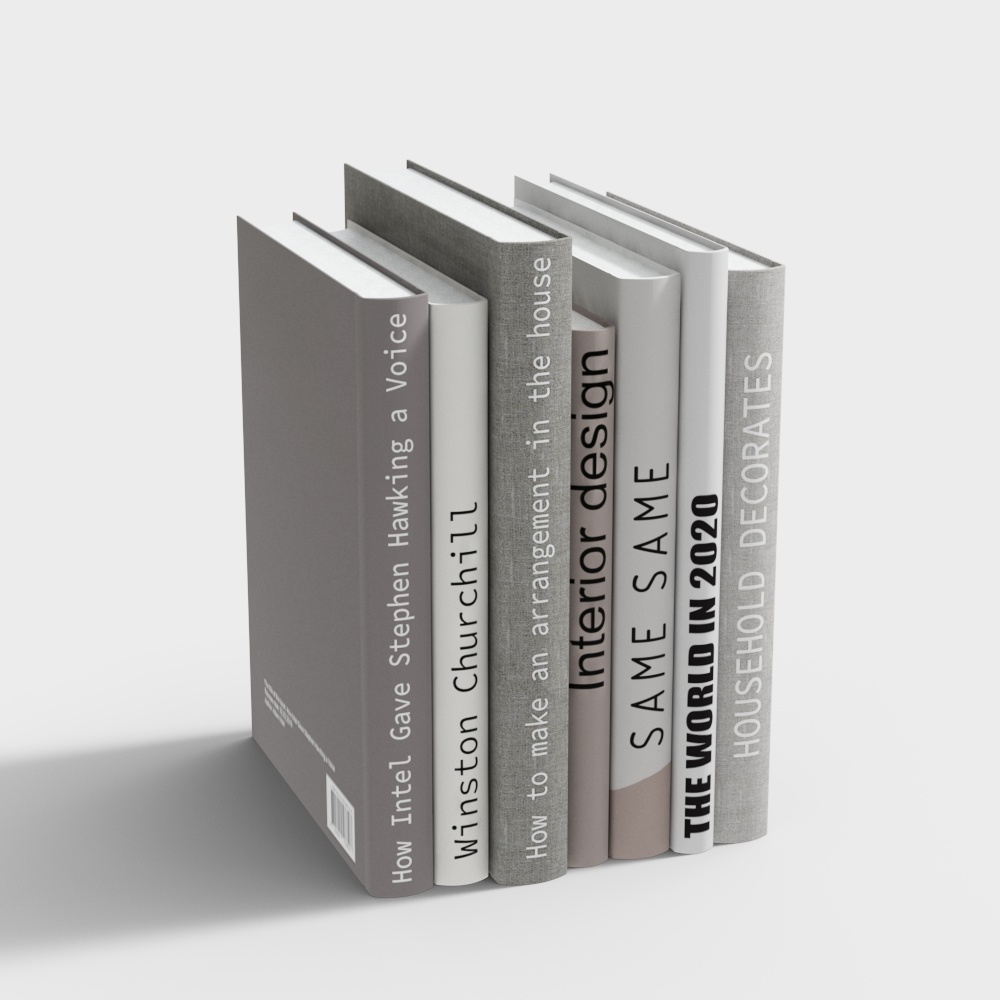 モダンブック装飾コンビネーション