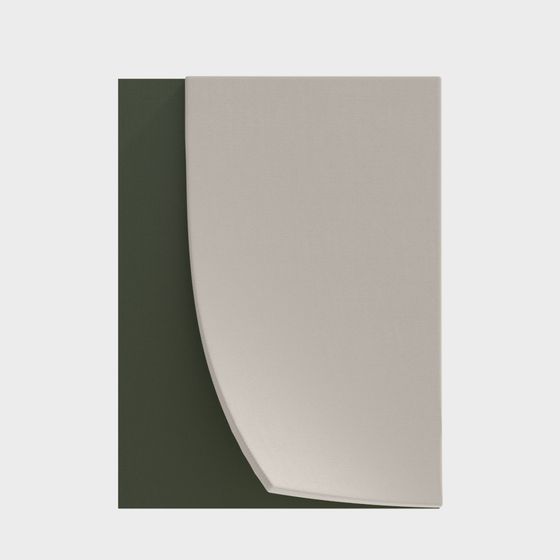 Curved Wall Panel 3D model for Modern Aesthetics