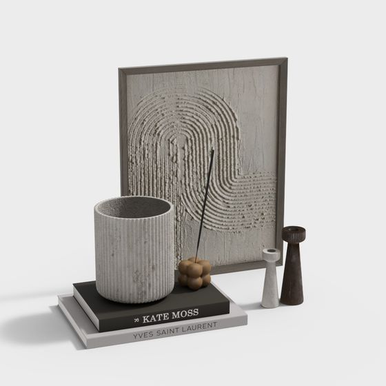 Urban Zen 3D model for Modern Interiors