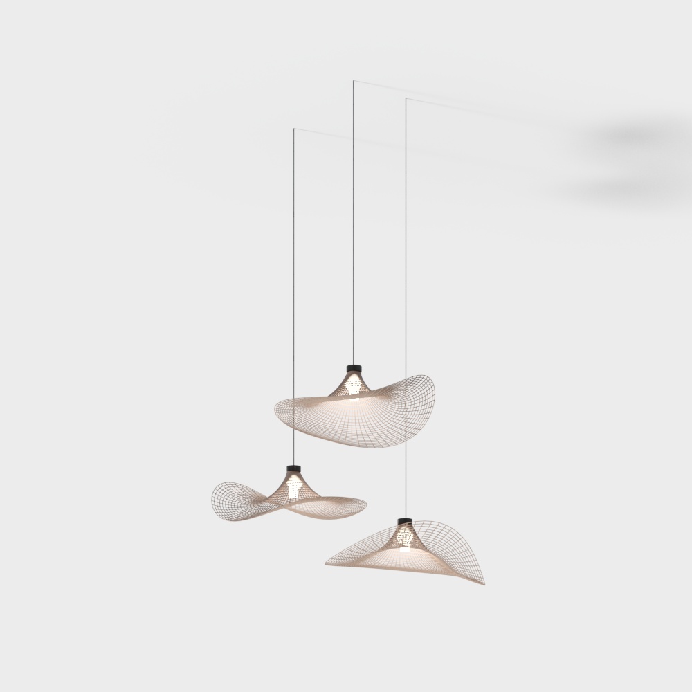 Wabi-sabi chandelier