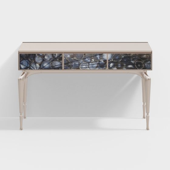 Agate Console Table 3D model