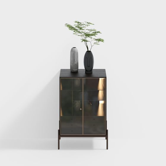 Urban Oasis Side Cabinet 3D model