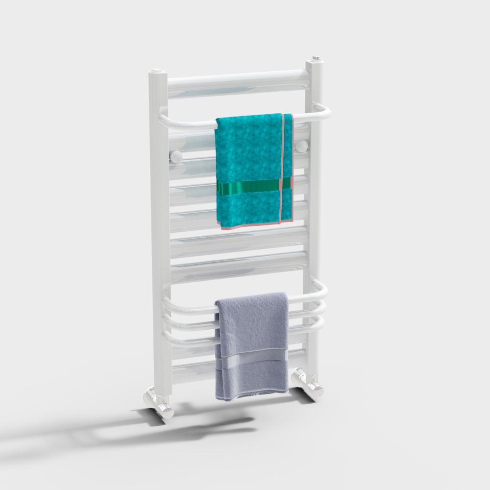 Steel 800 towel rack + towel