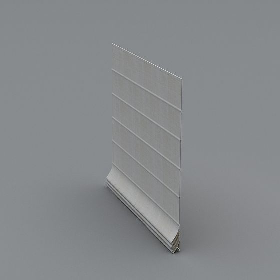 Low-Poly Origami Screen 3D model