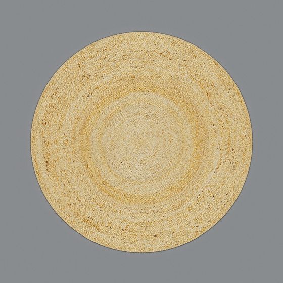 Rustic Woven Carpet 3D model