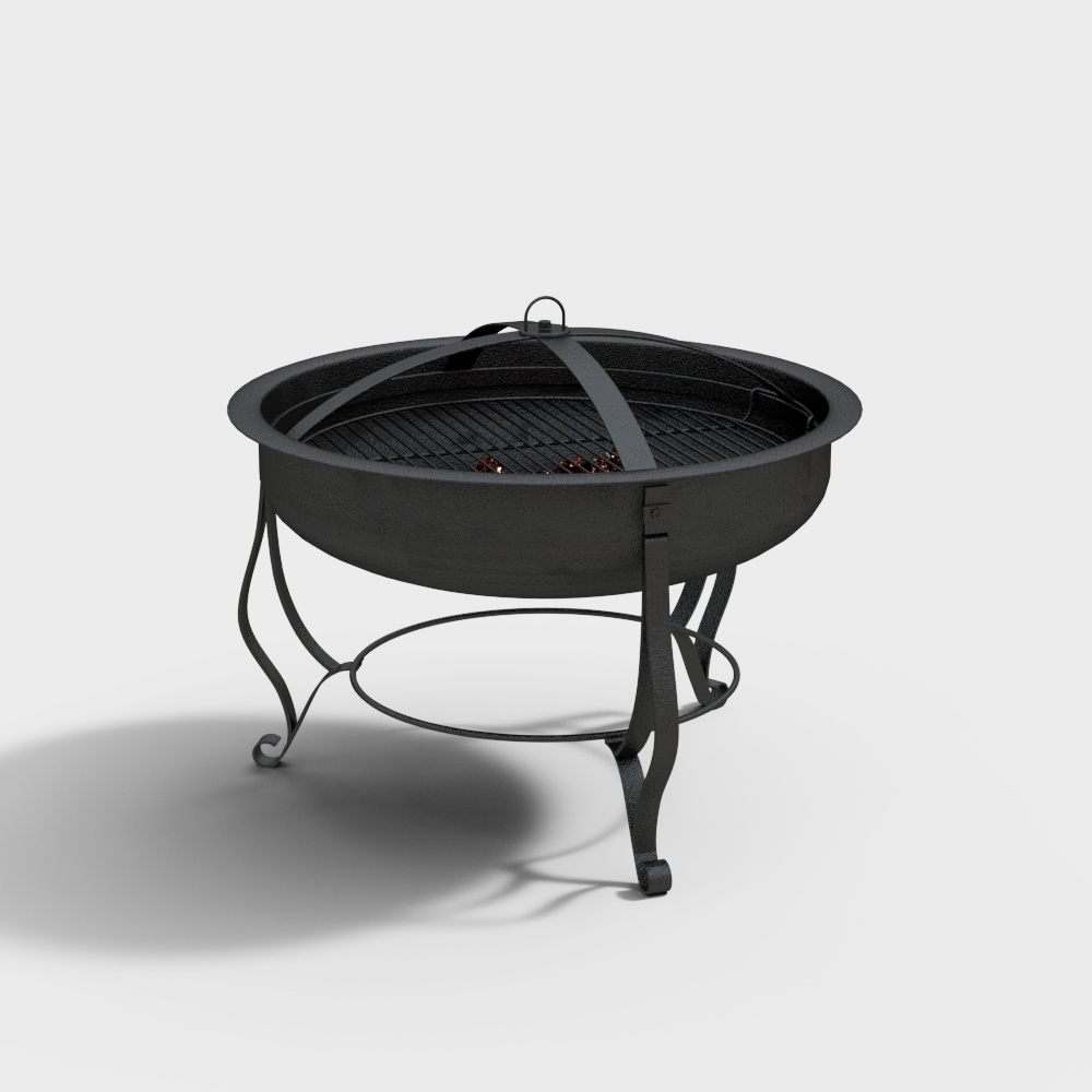 Fire pit grill BBQ .firepit