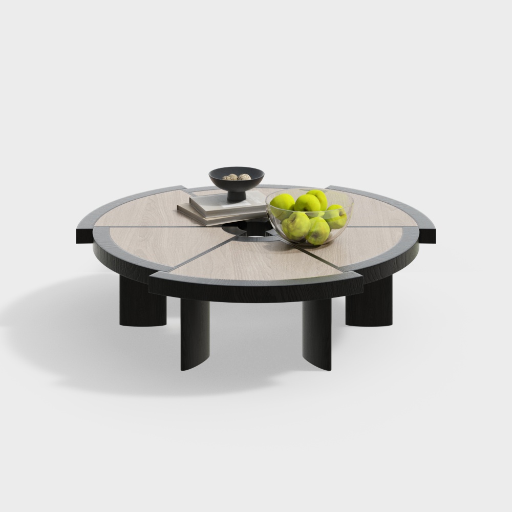 Mesa de café Wabi-sabi