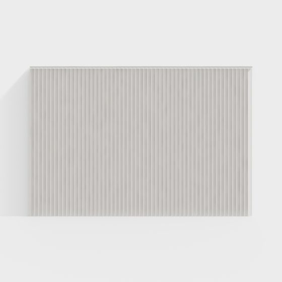 Corrugated Panel 3D model for Creative Projects