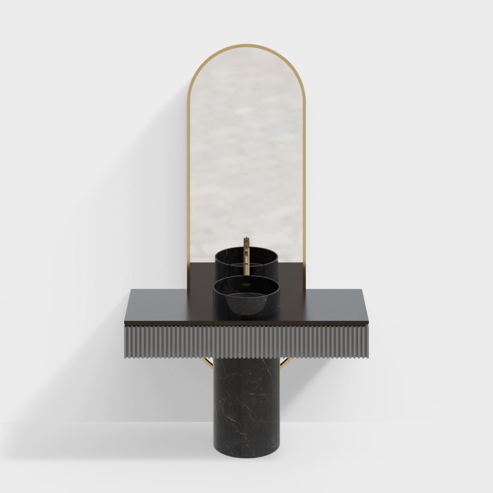 Modern bathroom cabinet